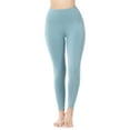 thumbnail image 1 of Zenana Women's & Plus (S-3X) Casual Cotton Stretch Active Wide Waistband Tight Leggings with Pockets, 1 of 1