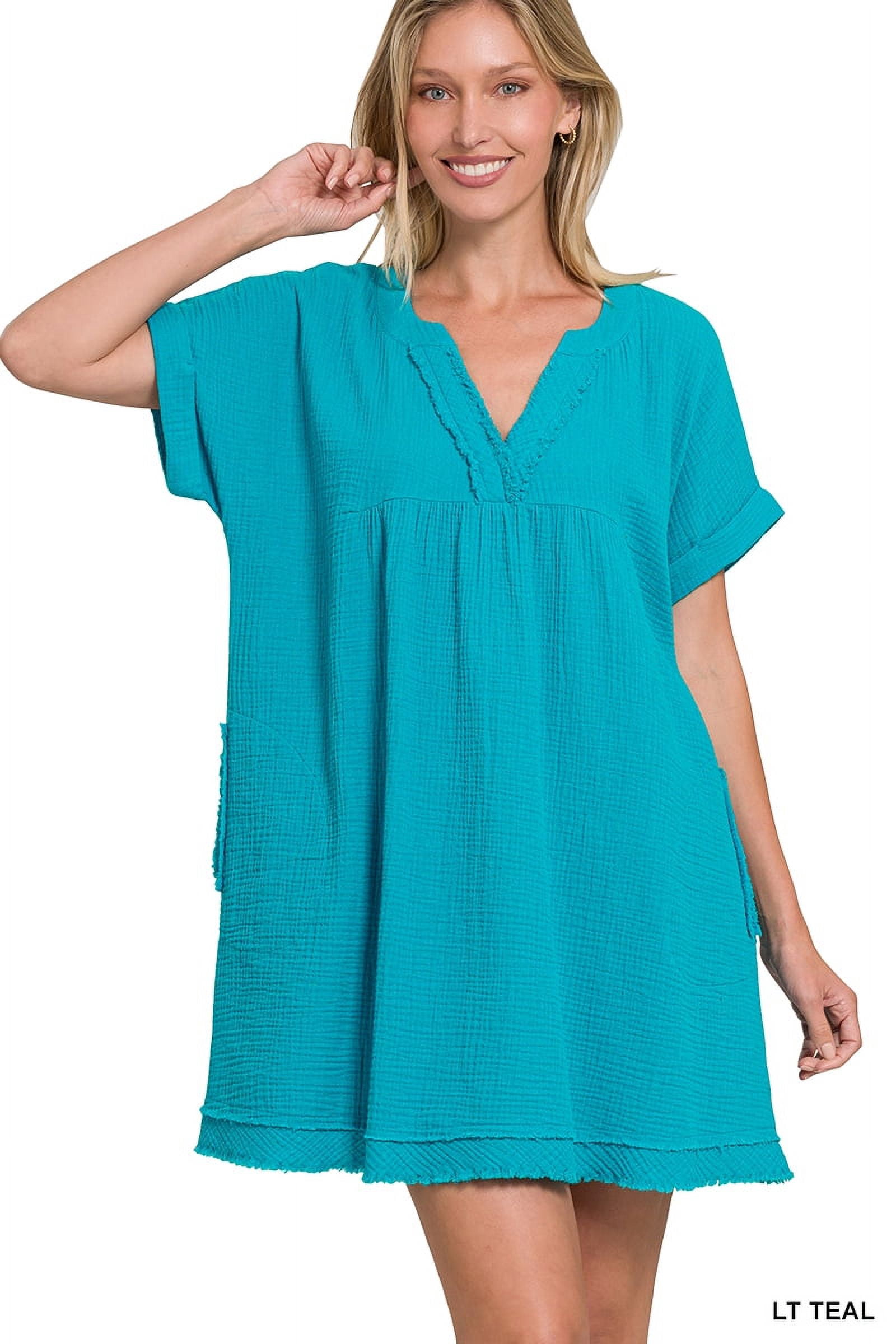 Zenana Full Size V-Neck Rolled Short Sleeve T-Shirt and Leggings Lounge Set