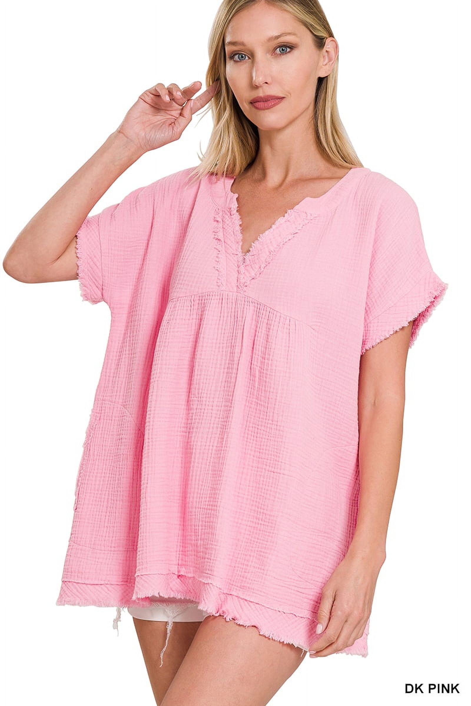 TENEIAL BAKUNE Dry Women's Tunic ピンク S BAKUNE Dry Women's