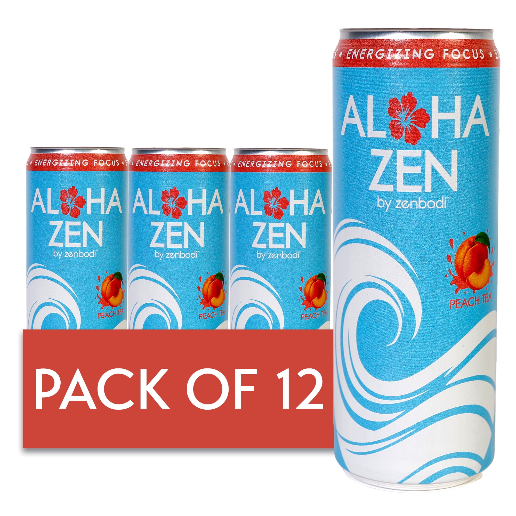 Zenbodi Aloha Zen Orange Wave - AWAKEN Functional Beverage - 12 oz