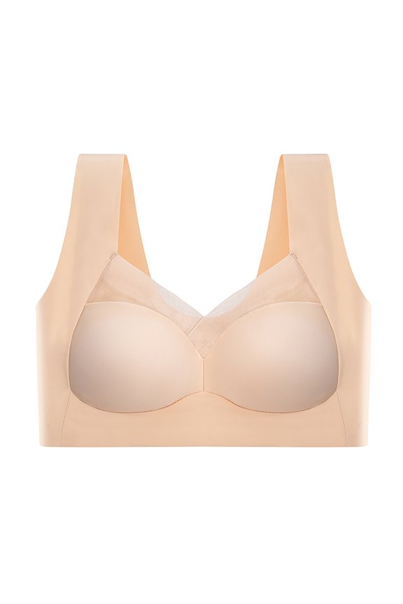 Zenchic Bra - Seamless Sexy Push up Wireless Bra,Lysine Charm Bras,Zen Chic Bra,Ice Silk Bra,Posture Correcting Bra
