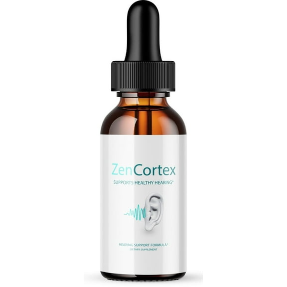 Zencortex Drops, Zencortex Hearing Support Drops - Advanced Formula for Ear Health, Zencortex Drops, Zencortex 24, Maximum Strength Zen Cortex Reviews (60 ml)