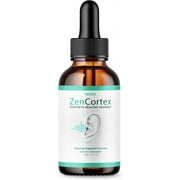 Zencortex For Tinnitus Relief - Zencortex Drops for Ears, Zen Cortex 24 Tinnitus Drops Liquid Supplement Reviews, Zen Cortex Hearing Support Formula, Zencortex Oral Drops (2oz)