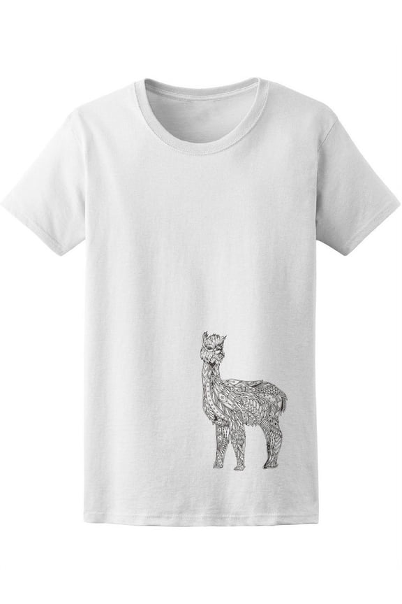 Zendala Alpaca T-Shirt Women -Image by Shutterstock, Female XX-Large