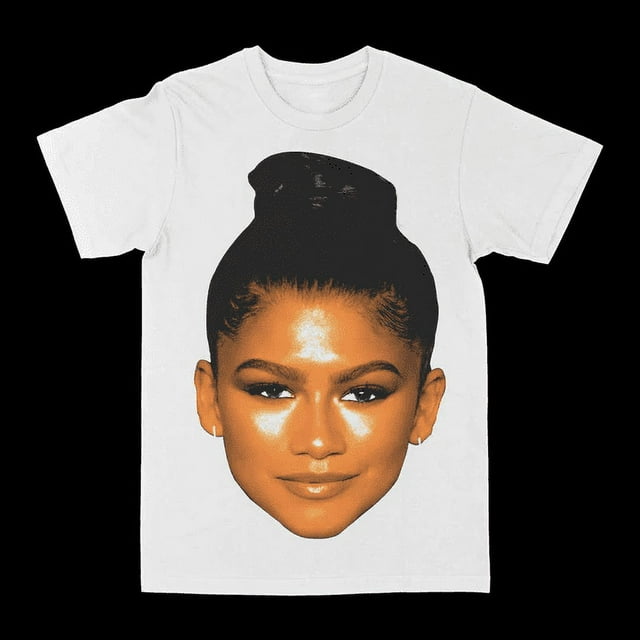 Zendaya Big Face Graphic Tee - Walmart.com