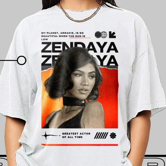 Zendaya T-Shirt, Vintage Zendaya Fan Shirt, Zendaya Tee, Holiday Fan