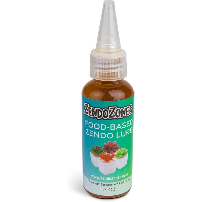 JT, Food-Based Liquid Refill, Fruit Fly Trap, 1.7 oz Bottles