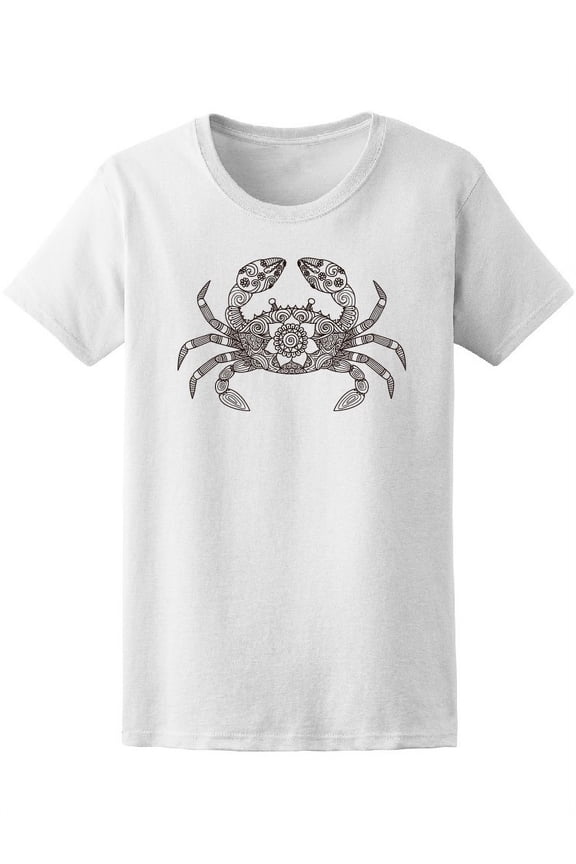 Zendoodle Crab Sea Ocean Women's Tee - Image by Shutterstock