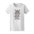thumbnail image 1 of Zendoodle Fairy On A Mushroom Women's Tee - Image by Shutterstock, 1 of 2