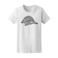 thumbnail image 1 of Zendoodle Style Turtle Women T-Shirt - Image by Shutterstock, Female Small, 1 of 2