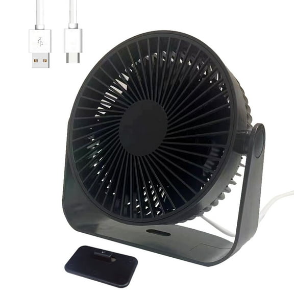 Zendure Desk Fan Table Fan Portable Rechargeable with 2000 mAh Battery 3 Speed for Home Office Car Outdoor 360Adjustable
