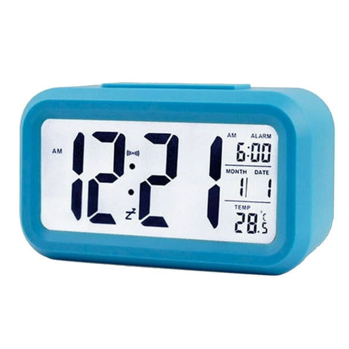 Zendure Electronic Digital Alarm Clock, LED Screen, Indoor Temperature ...