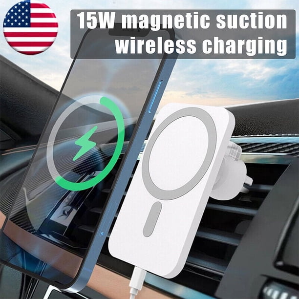 MagSafe Wireless Car Charger for iPhone 14/13/12, 15W Magnetic Car