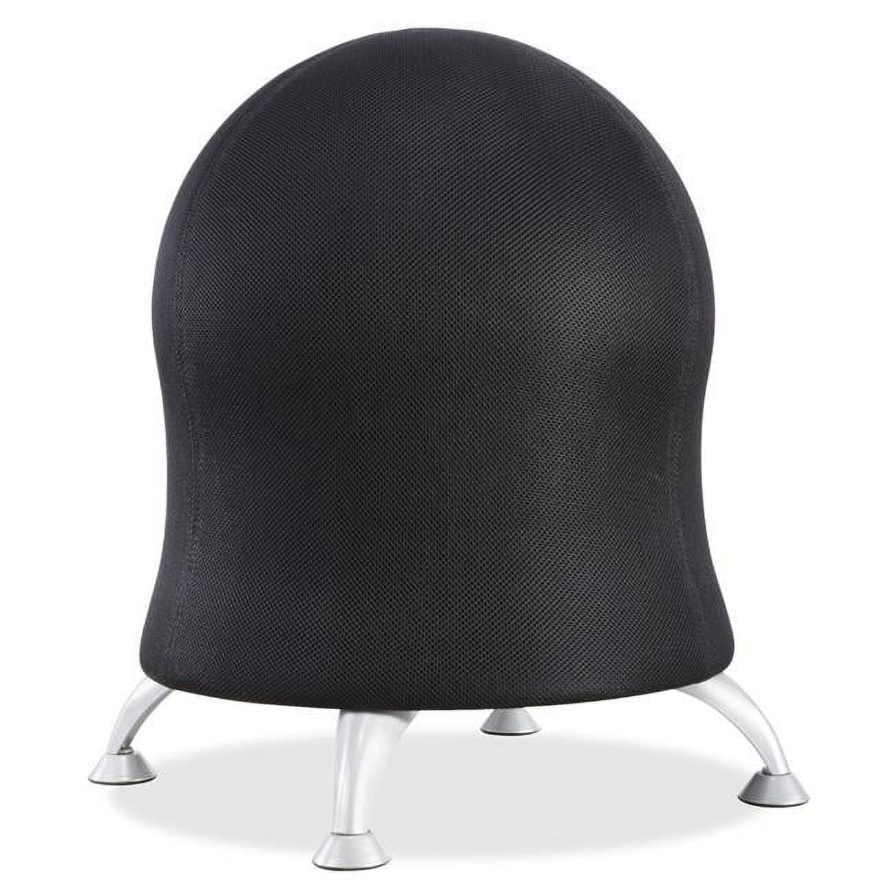 Zenergy Ball Chair Black Mesh Fabric