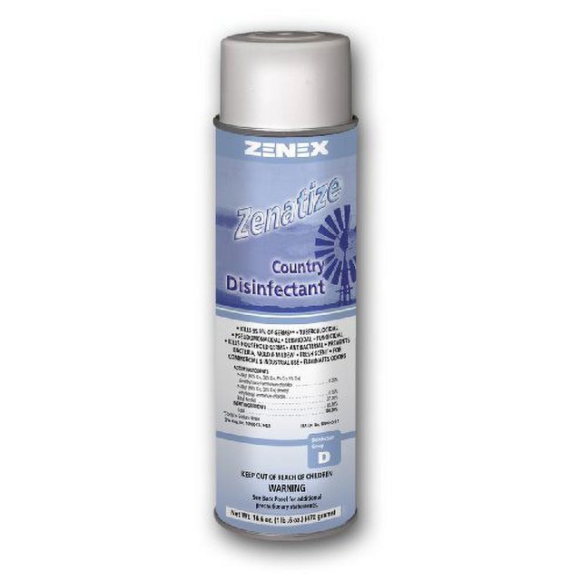Zenex Zenatize Contry Disinfectant Deodorant 12 Cans (Case) by ZENEX