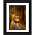 thumbnail image 1 of Zeng, Kenneth 18x24 Black Ornate Wood Framed with Double Matting Museum Art Print Titled - TRAM 28 at Night III, 1 of 4