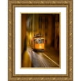 thumbnail image 1 of Zeng, Kenneth 18x24 Gold Ornate Wood Framed with Double Matting Museum Art Print Titled - TRAM 28 at Night III, 1 of 4