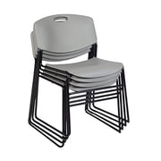Regency Zeng Stack Chair 4 pack- Grey