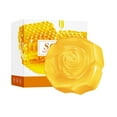 Zenghuiiii Back Crack Foam Roller Natural Handmade Oil Soap Bars Flower