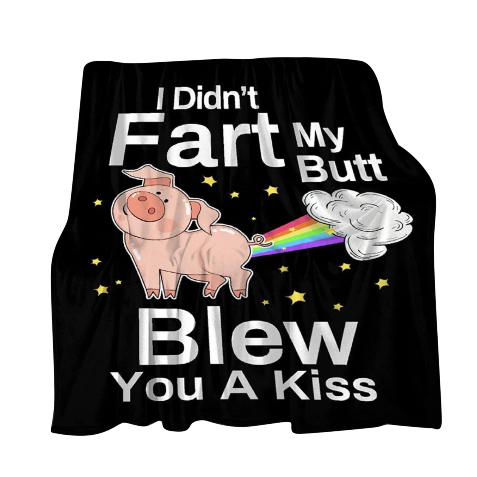 Zenghuiiii Band Aid Blanket Throw Pig Blanket Printed Flange Printed