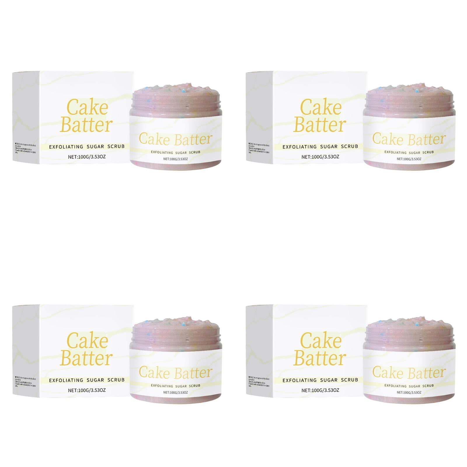 Zenghuiiii Cake Batter Exfoliating [Cake Batter] Exfoliating Body Scrub