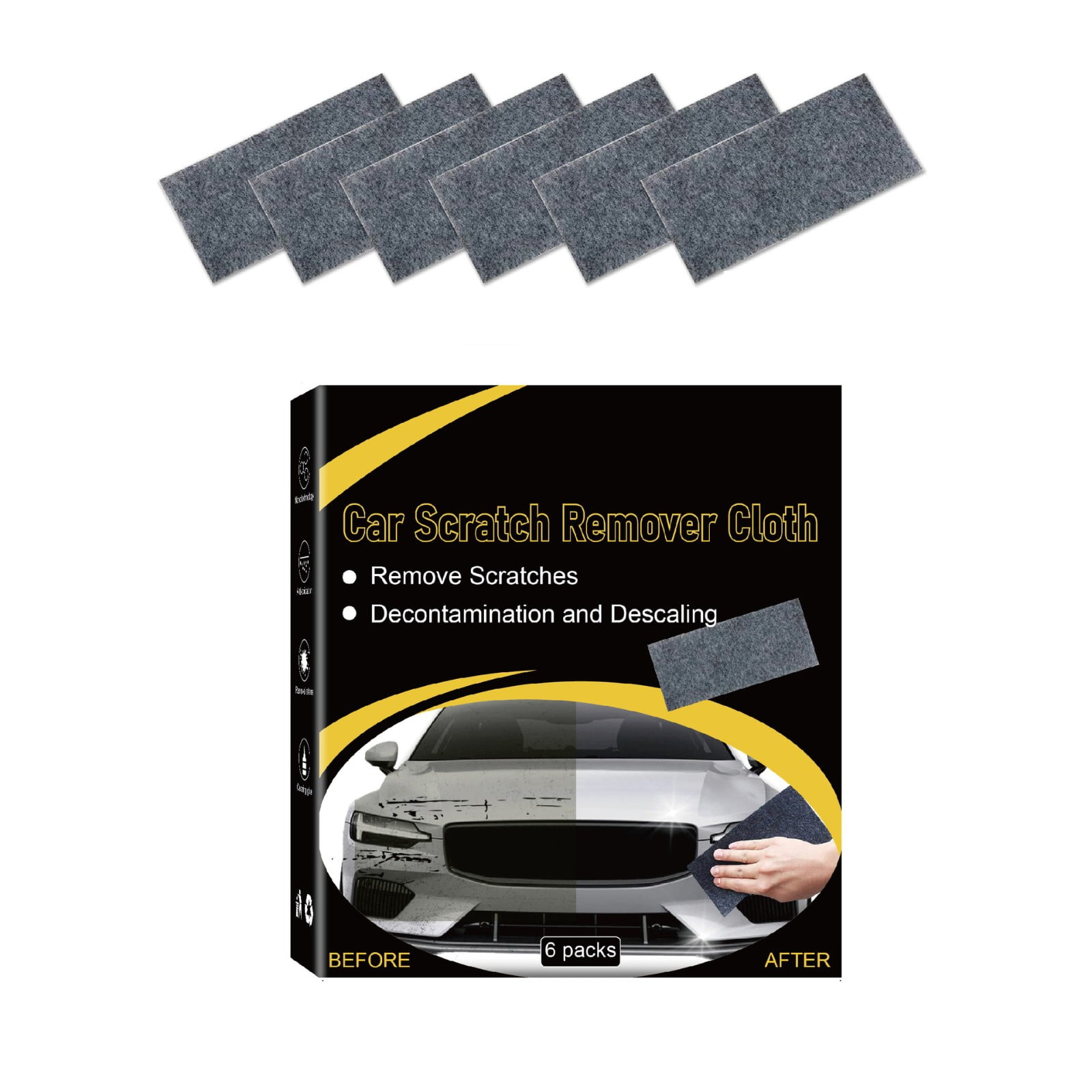 Zenghuiiii Christmas Gift for College Girl Nano Cloth For Car Scratches 2024 Upgraded Car
