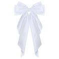 thumbnail image 1 of Zenghuiiii Cute Big BowknotFashion Women Hairpin Clip Ribbon Vintage Hair Hairclip Satin Bow Bowknot Headband Barrettes for Girls, 1 of 6