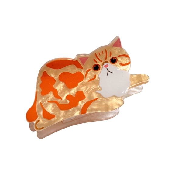 Zenghuiiii Epoxy Coated Hair Clips 7cm Hair Clip Animal Shaped Hair Clip Animal Hair Clip Small Acrylic Hair Clip Hair Clip For Women And Girls