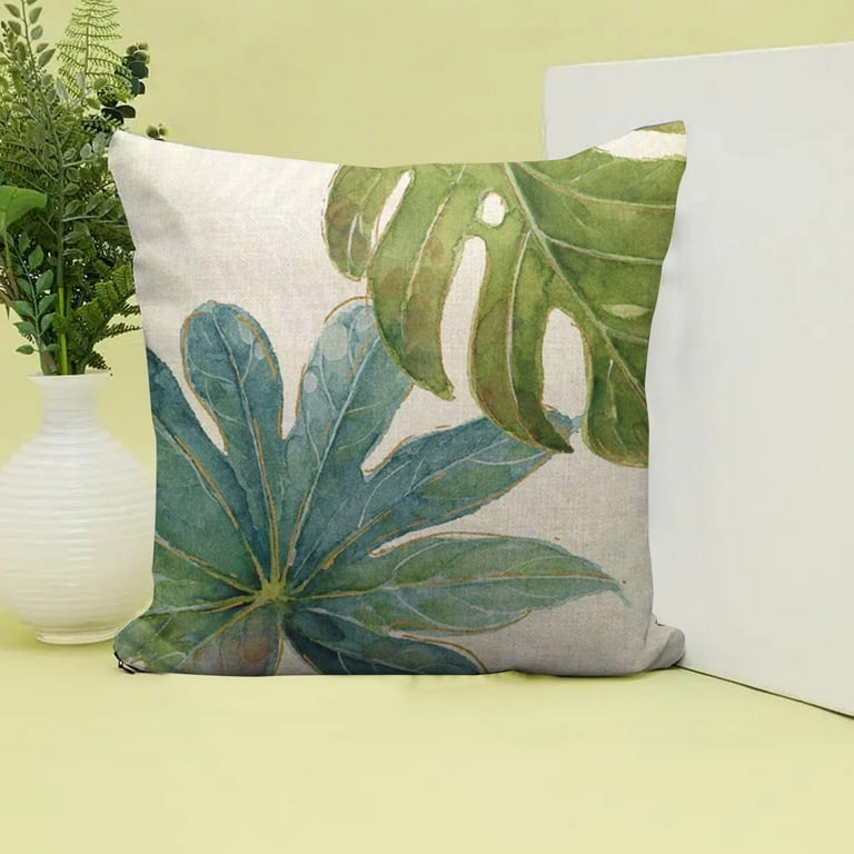 Large green throw pillows discount