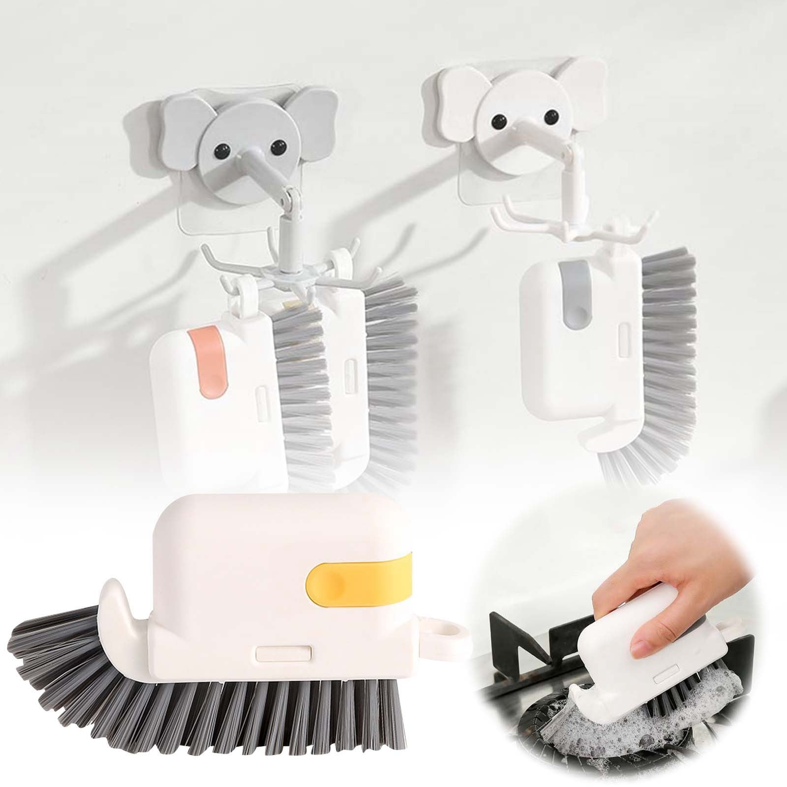 Zenghuiiii Purpose And Corner Cleaning Brush For Bathroom And Tile