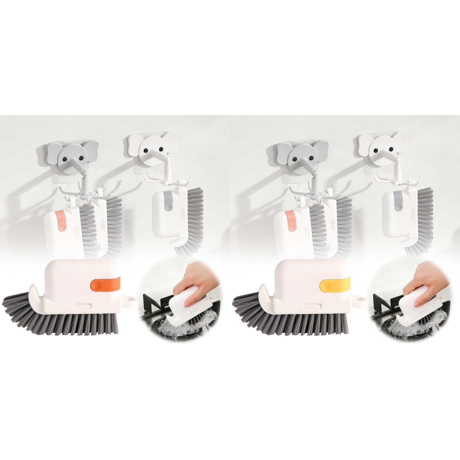 Zenghuiiii Purpose And Corner Cleaning Brush For Bathroom And Tile