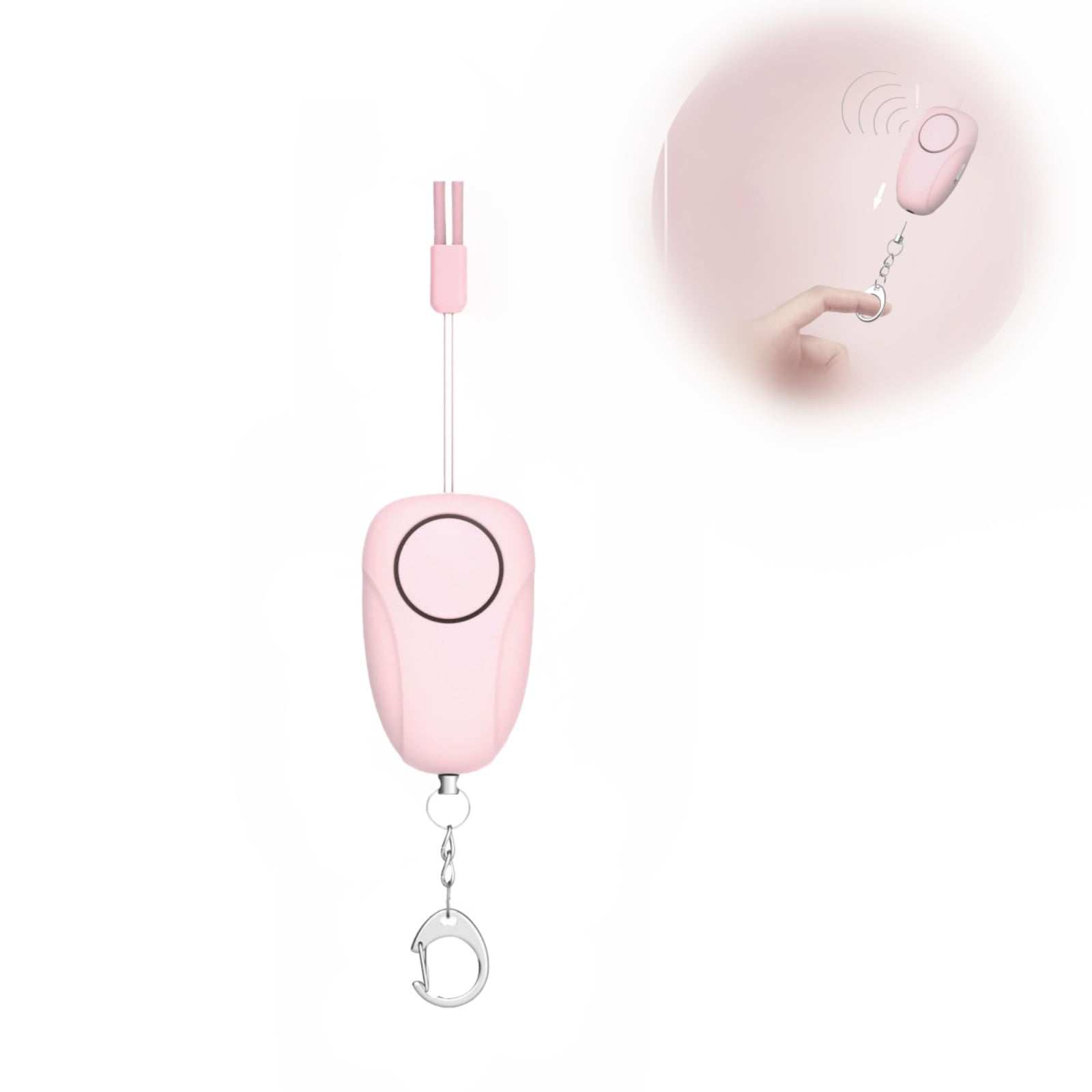 Zenghuiiii Rechargeable Personal Alarm For Women Alarm Sounds ...