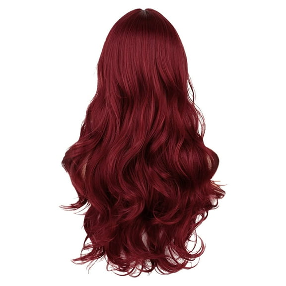 Zenghuiiii Shampoo for Curly Hair Kids Long Red Lace Front Wig For Women Middle Parts Long Wavy Human Hair Wig With Lace Front Wig Caps
