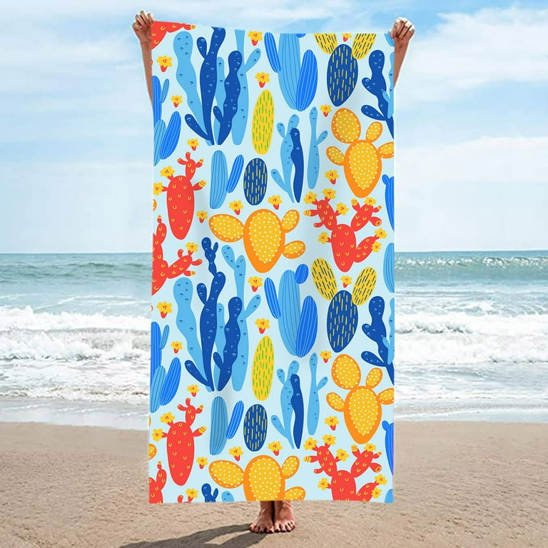 Zenghuiiii Small Bath Towels 24 X 40 Microfiber Beach Towel Ultra Light Hawaiian Beach Pattern Bath Towel Sand Proof Beach Blanket Travel Multipurpose Towel 75 X 150 Cm Walmart