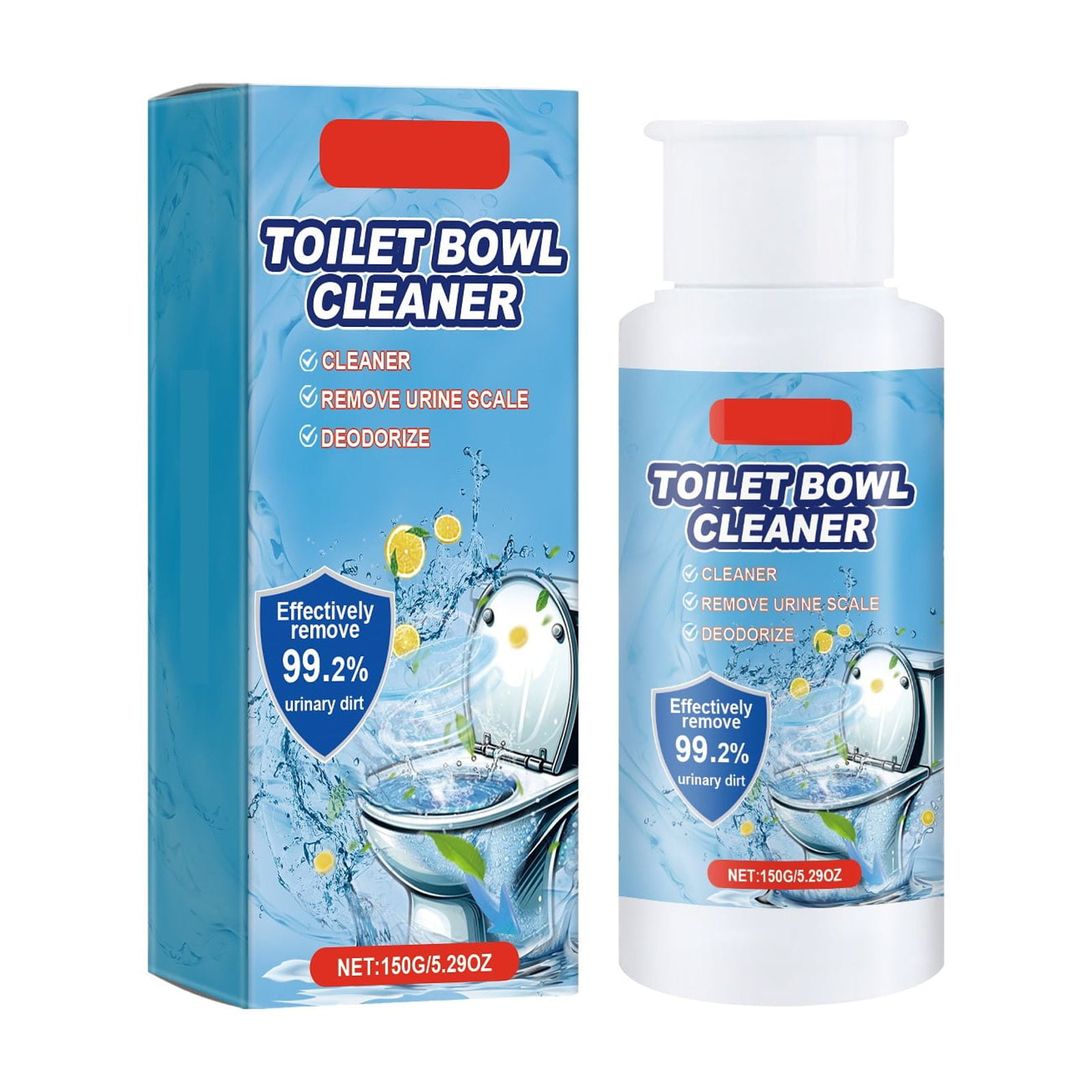 Zenghuiiii Toilet Bowl Cleaner Can Effectively Re Move Stains Scale And