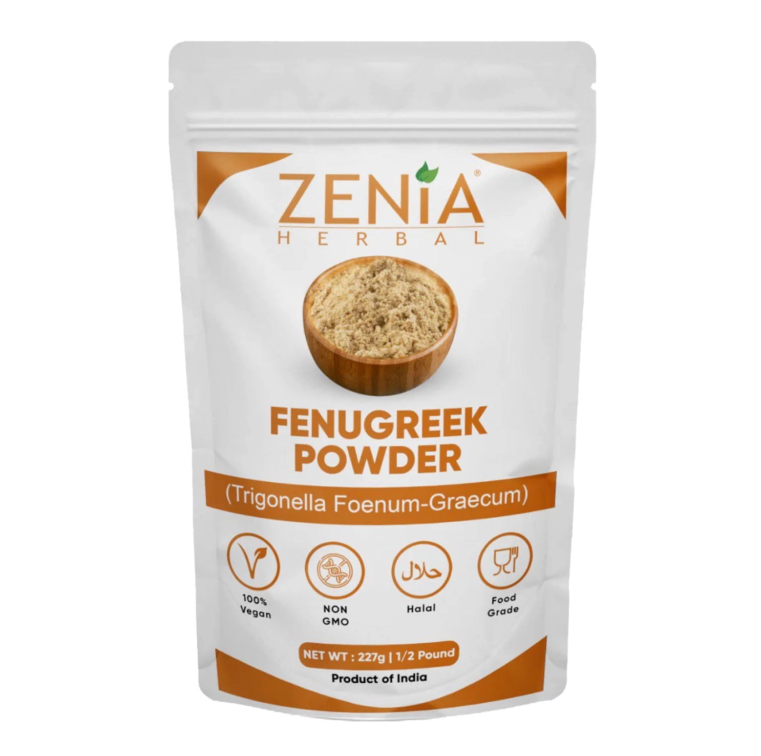 Zenia's Fenugreek (Trigonella foenum-graecum) Powder 227g (0.5lbs ...