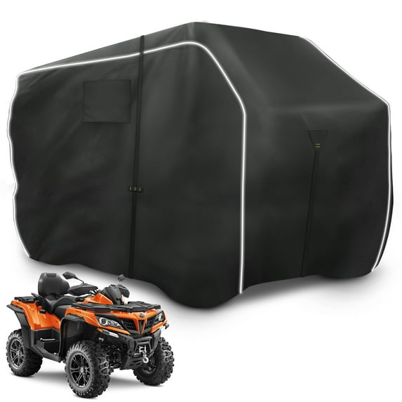 600D ATV Cover - Waterproof & Windproof 4 Wheeler Covers Outdoor Storage