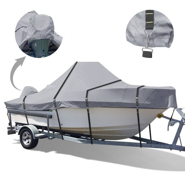 Zenicham 900D Center Console Boat Cover Heavy Duty Boat Cover for