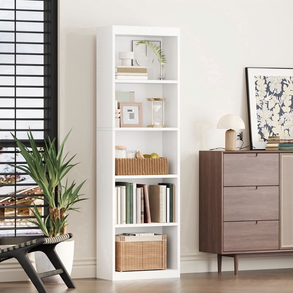YQ JENMW Multi-Tier Freestanding Modular Bookcase, Versatile Storage Shelf Organizer for Home Office Living Room Adults