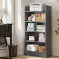 thumbnail image 1 of YQ JENMW 5-Tier Bookshelf,Storage Organizer Bookcase with Open Shelf,For Living Room,Bedroom,Home Office, 1 of 8