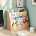 thumbnail image 1 of YQ JENMW 4 Tier Book Display Shelf,Desktop Bookshelf Organizer,Magazine Holder and Desktop File Organizer for Home Office, 1 of 9