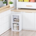 thumbnail image 1 of YQ JENMW 2-Tier Storage Shelf,Compact Space-Saving Organizer for Living Room,Bedroom,Kitchen,Office, 1 of 8