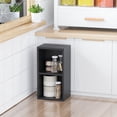 thumbnail image 1 of YQ JENMW 2-Tier Storage Shelf,Compact Space-Saving Organizer for Living Room,Bedroom,Kitchen,Office, 1 of 7