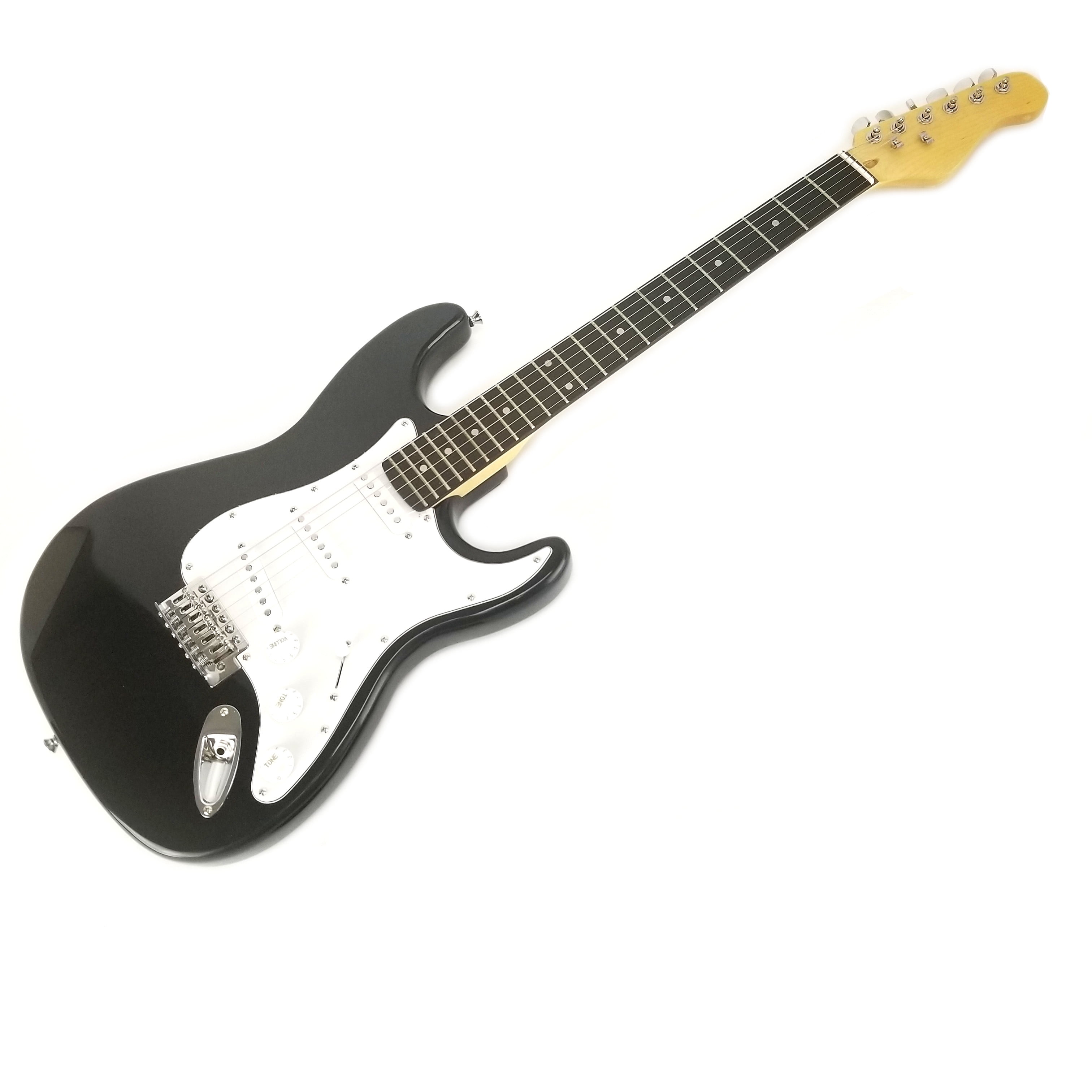Zenison 6 String ELECTRIC GUITAR 6-String Right Handed Solid Body BLACK