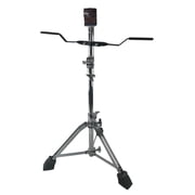 Zenison Bongo Drum Stand - Heavy Duty Chrome Double Braced Adjustable Percussion