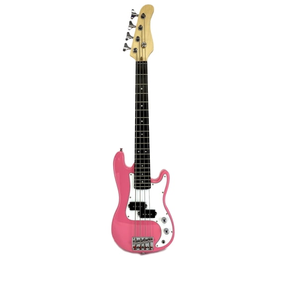 Zenison Children's 36" Inch Electric Bass Guitar - Pink