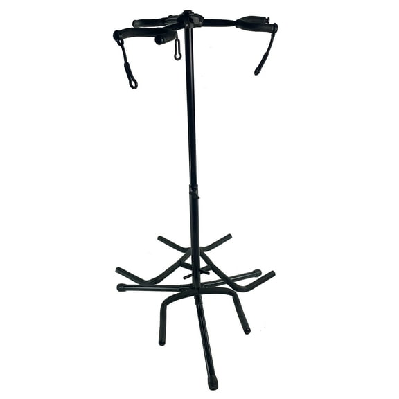 Zenison Triple Guitar Stand Upright Storage for 3 Instruments All Guitars & Bass