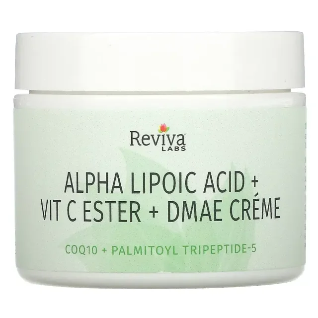 Zenith Alpha Lipoic Acid, Vitamin C Ester & DMAE Cream, 2 oz (55 g