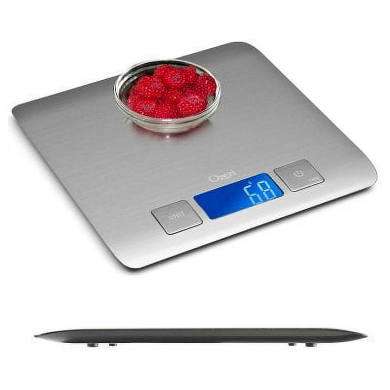 Ozeri Pronto Digital Multifunction Kitchen and Food Scale, Red