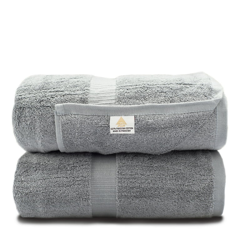 Zenith Luxury Bath Sheets - (2 Piece) Extra Large Size 40 X 70 Bath Sheets,  Beach Towels, 600 GSM, Oversized Bath Towel, Extra Large Bath Towels ,100%  Cotton 